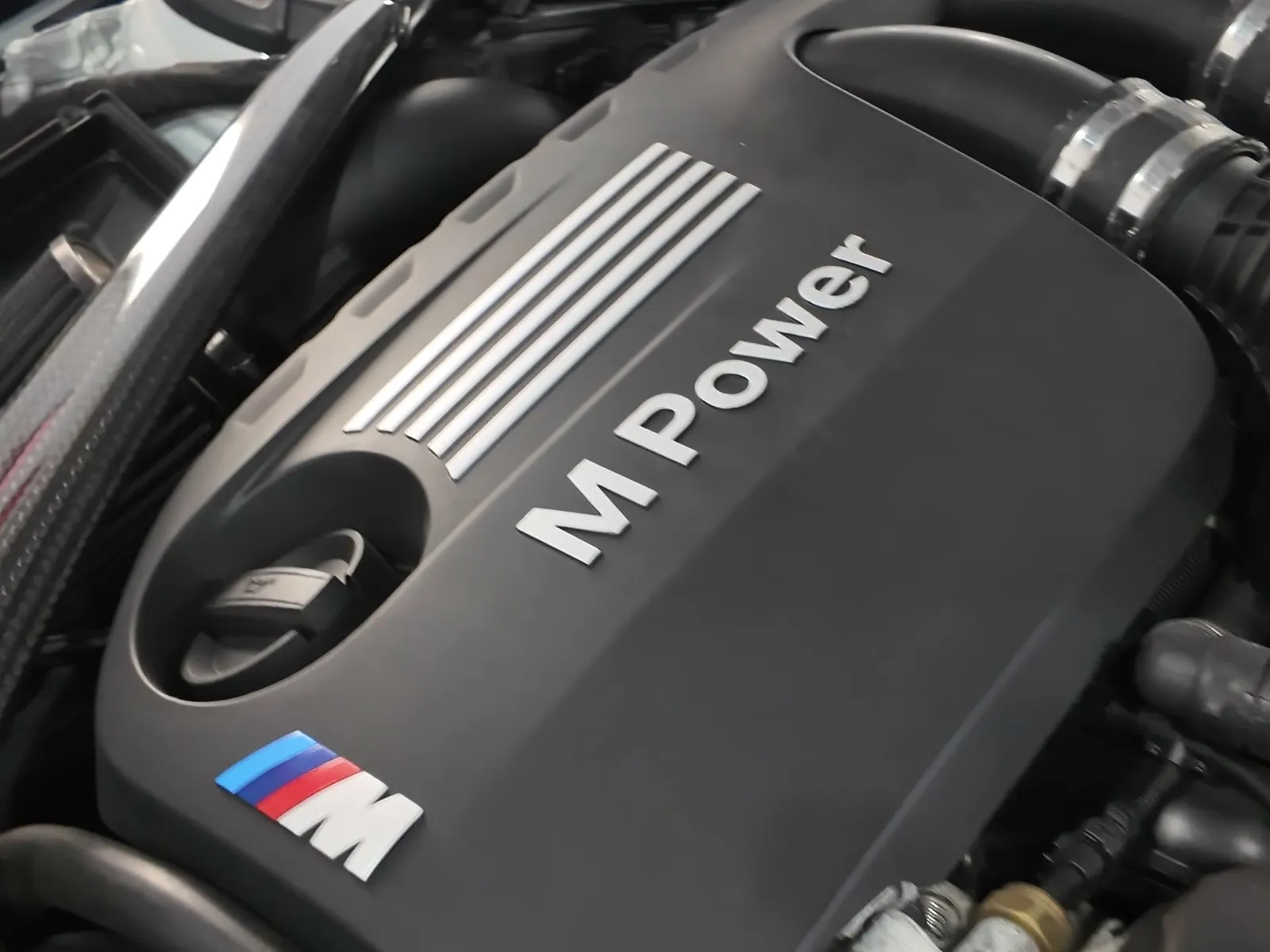 BMW M2 Competition S55 engine bay