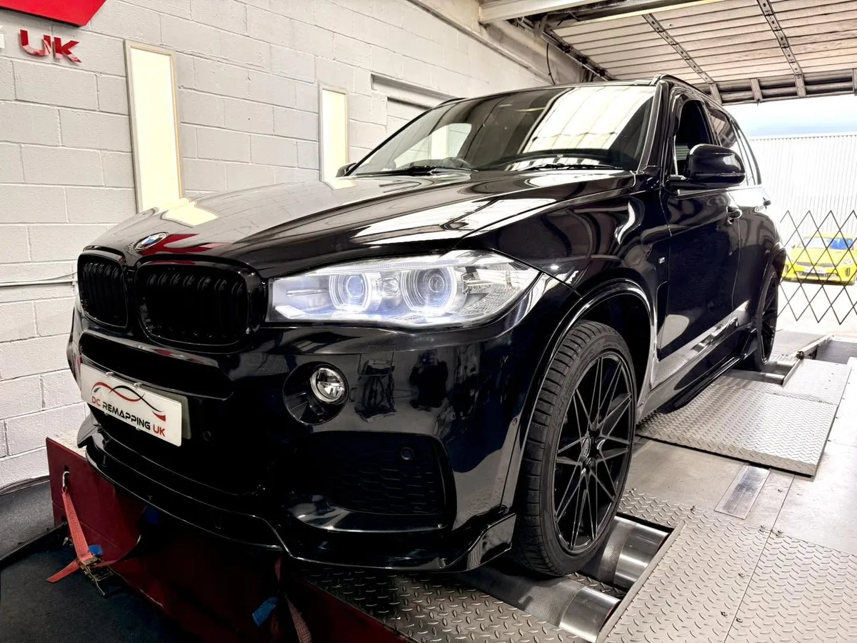 BMW X5 40d on the 4WD linked dyno at DC Remapping UK